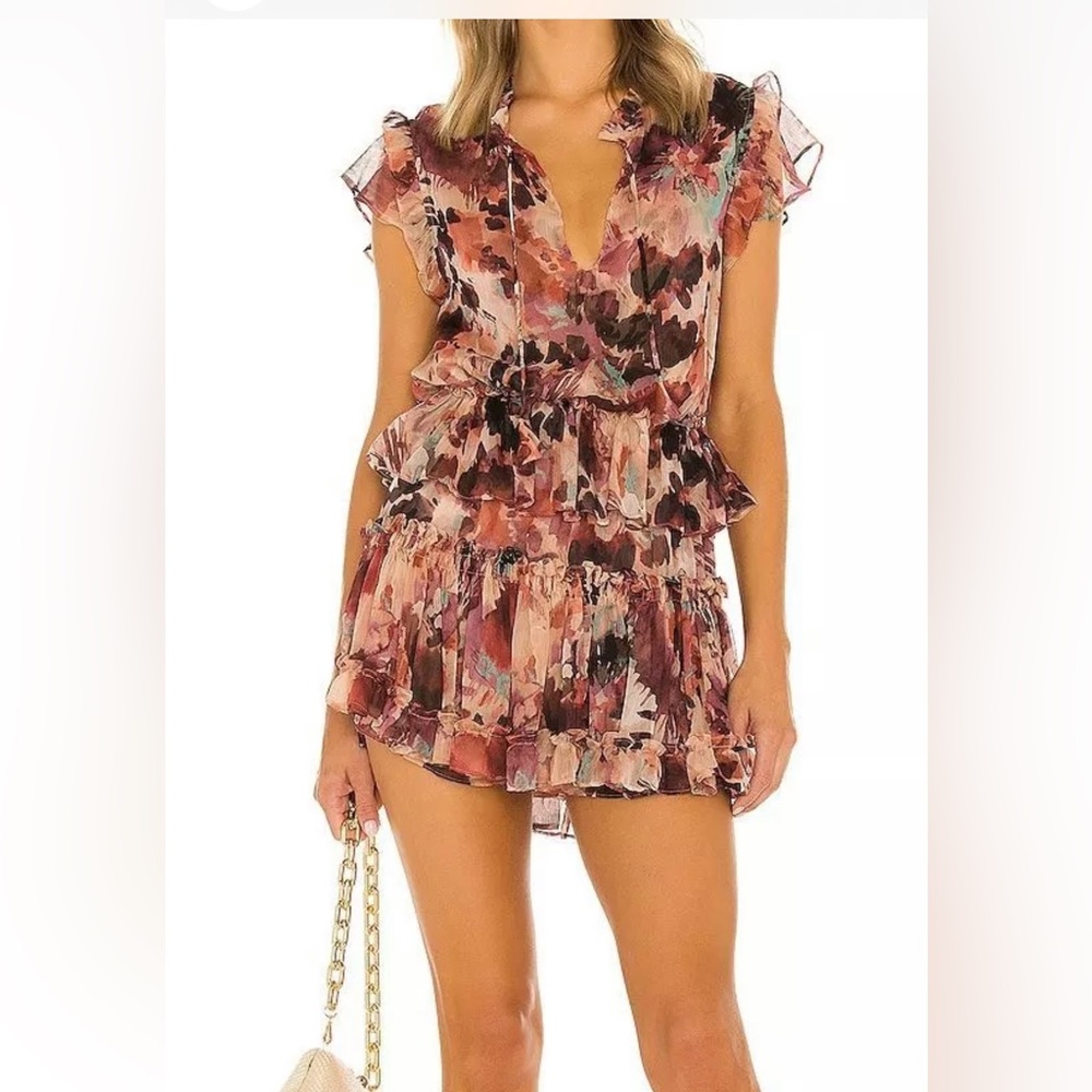 Misa Los Angeles Floral Dress